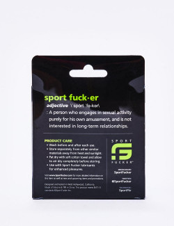 The Wedge Red TPR Cock Rings from Sport Fucker packaging