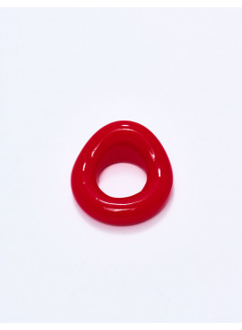 The Wedge Red TPR Cock Rings from Sport Fucker