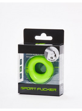 The Wedge Green TPR Cock Rings from Sport Fucker packaging