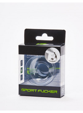 The Wedge Transparent TPR Cock Rings from Sport Fucker packaging