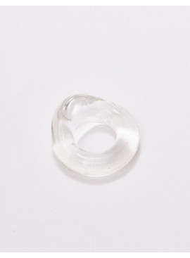 The Wedge Transparent TPR Cock Rings
