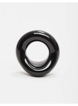 The Wedge Black Silicone&TPR Cock Rings