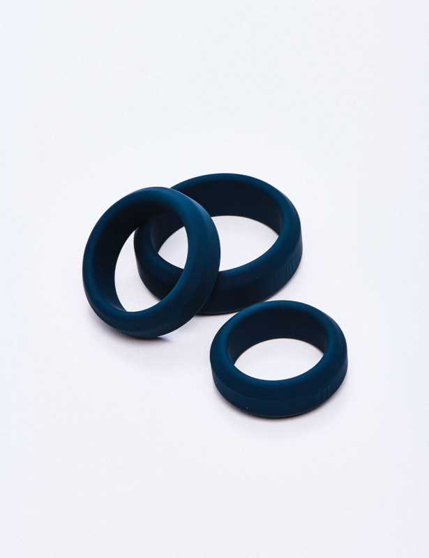 Set of 3 Silicone Cock Rings Boners Set of 3 Silicone Cock Rings Boners
