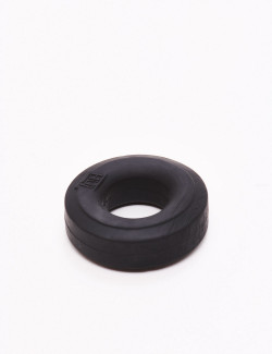 Black Silicone Cock Ring Huj C