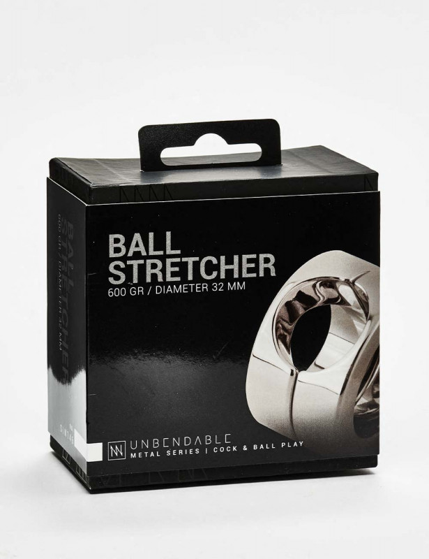 Stainless steel Ball Stretcher Sinner Gear 600 gr / 32 mm packaging