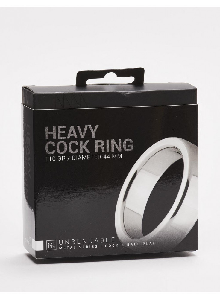 Stainless steel Cock Ring Sinner Gear 110 gr / 44 mm packaging