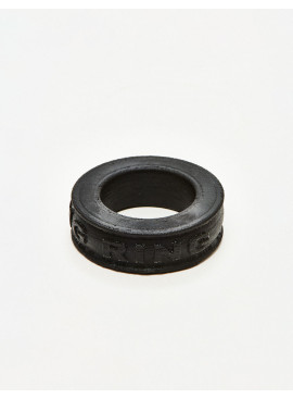 Black Silicone Cock Ring pig Ring from Oxballs