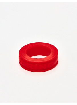 Red Silicone Cock Ring Pig Ring from Oxballs