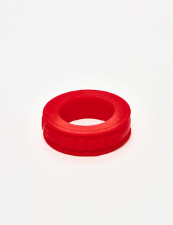 Red Silicone Cock Ring Pig Ring from Oxballs