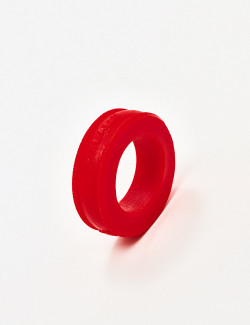 Red Silicone Cock Ring Pig Ring