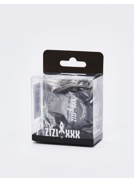 Pack of 2 black silicone cock ring from Zizi XXX packaging