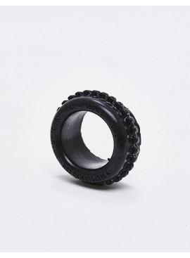 Size M Black Silicone Cock Ring