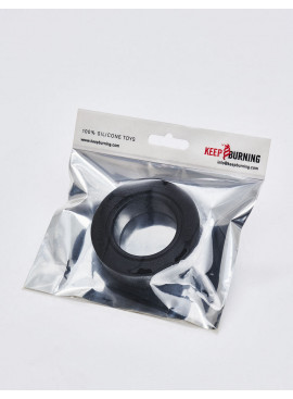 Wide Ring Silicone Cock Ring from Keep Burning packaging