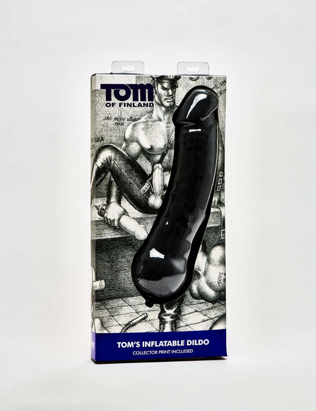 Inflatable Big Dildo from Tom of Finland packaging Inflatable Big Dildo from Tom of Finland packaging