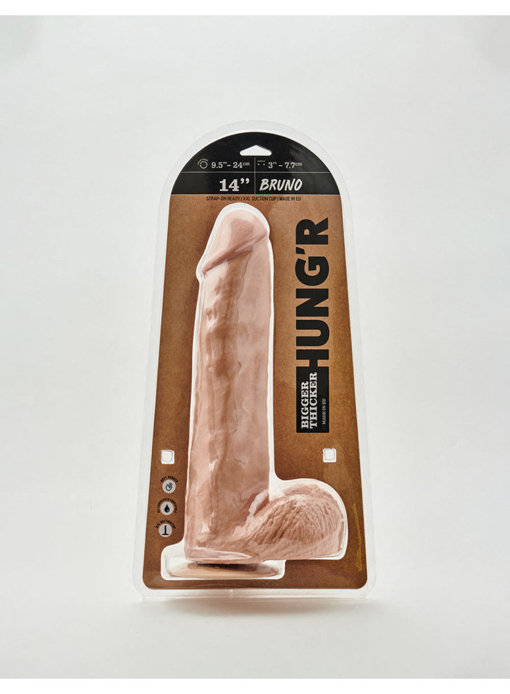 Dildo XL Bruno from Hung'r packaging