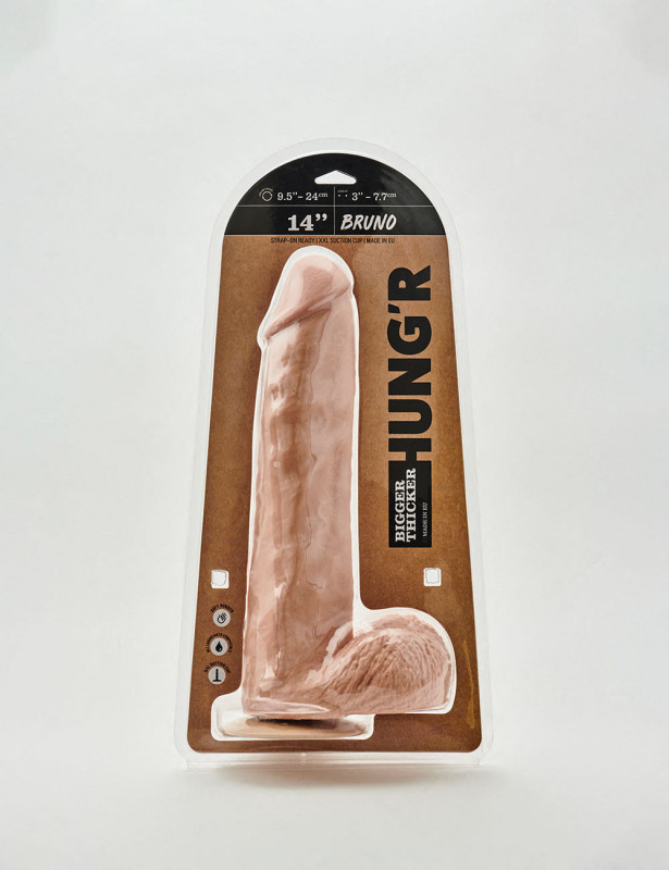 Dildo XL Bruno from Hung'r packaging Dildo XL Bruno from Hung'r packaging