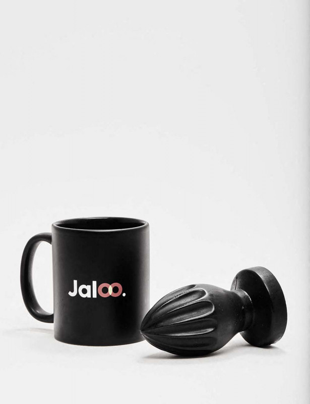 12cm squeezer-shaped Butt Plug from All Black 12cm squeezer-shaped Butt Plug from All Black