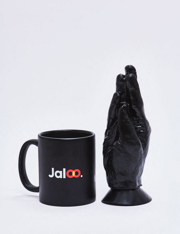 21cm Hand-shaped Butt Plug from All Black 21cm Hand-shaped Butt Plug from All Black