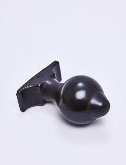 17,5cm Black Butt Plug from All Black