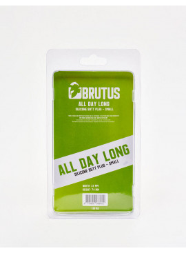 Anal Plug Brutus All Day Size S back packaging