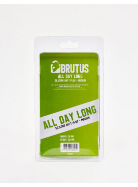 Anal Plug Brutus All Day Size M back packaging