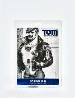 Aluminium Nipple Clamps Tom of Finland packaging