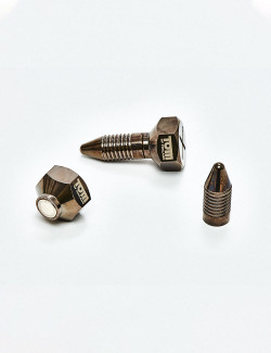 Aluminium Nipple Clamps Screw U II