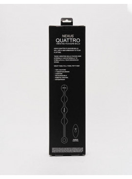 Vibrating Anal Beads Quattro from Nexus back packaging