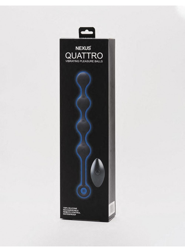 Vibrating Anal Beads Quattro from Nexus packaging