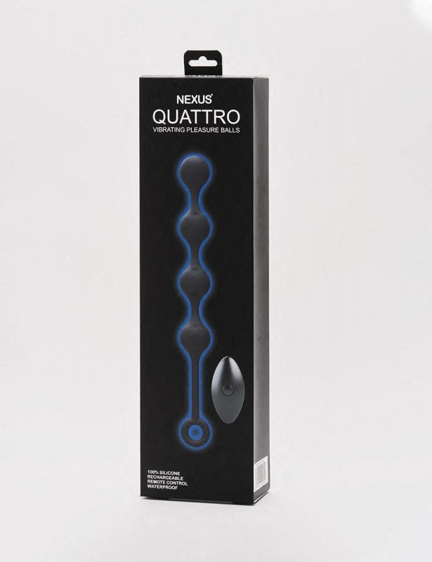 Vibrating Anal Beads Quattro from Nexus packaging Vibrating Anal Beads Quattro from Nexus packaging