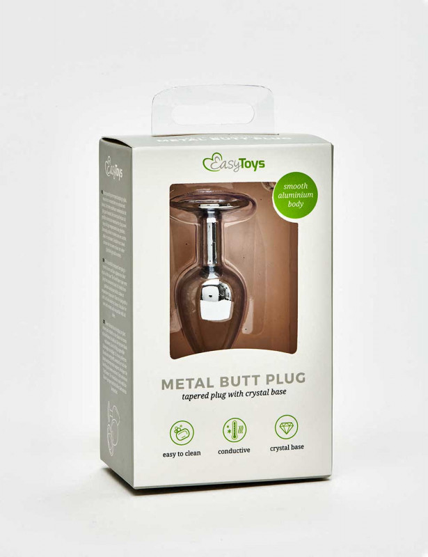 Diamond metal Butt Plug front packaging Diamond metal Butt Plug front packaging