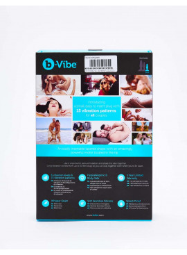 Vibrating butt plug b-vibe Novice packaging