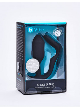 Butt Plug and Cock Ring B-Vibe front Packaging
