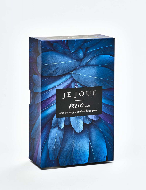 Vibrating Butt Plug Nuo from Je Joue front packaging