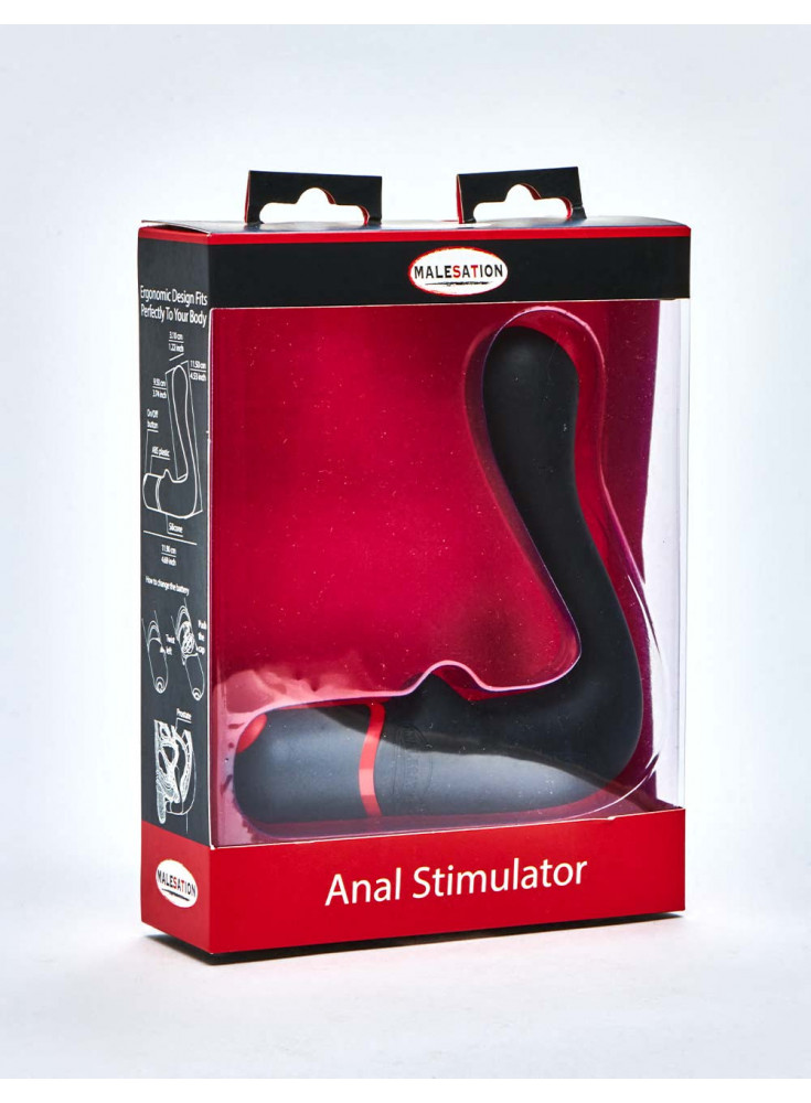 Prostate Vibrator for anal stimulation from malesation packaging