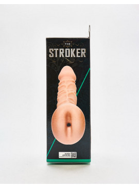 Masturbator and realistic dildo named The Mangina packaging