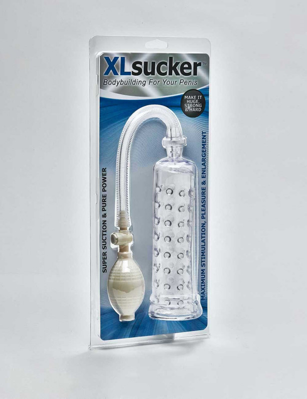 XLsucker Penis Pump front packaging