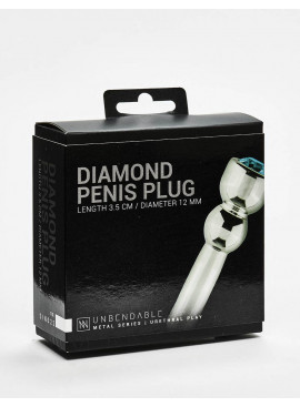 Blue diamond Penis plug front packaging