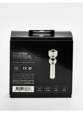 Blue diamond Penis plug packaging