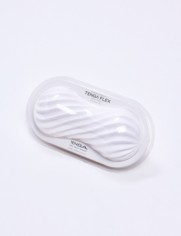 Masturbator Tenga Flex Cup Silky White packaging Masturbator Tenga Flex Cup Silky White packaging