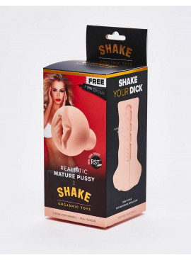Realistic Masturbator Shake Mature pussy front packaging