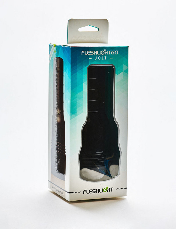 Masturbator Fleshlight Go from Jolt front packaging Masturbator Fleshlight Go from Jolt front packaging