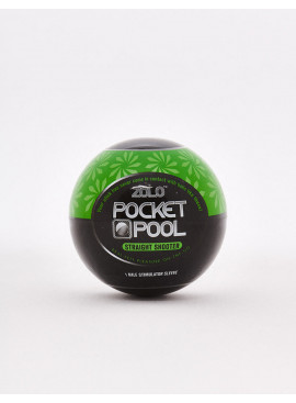 Zolo Masturbator Pocket Pool Straight Shooter packaging