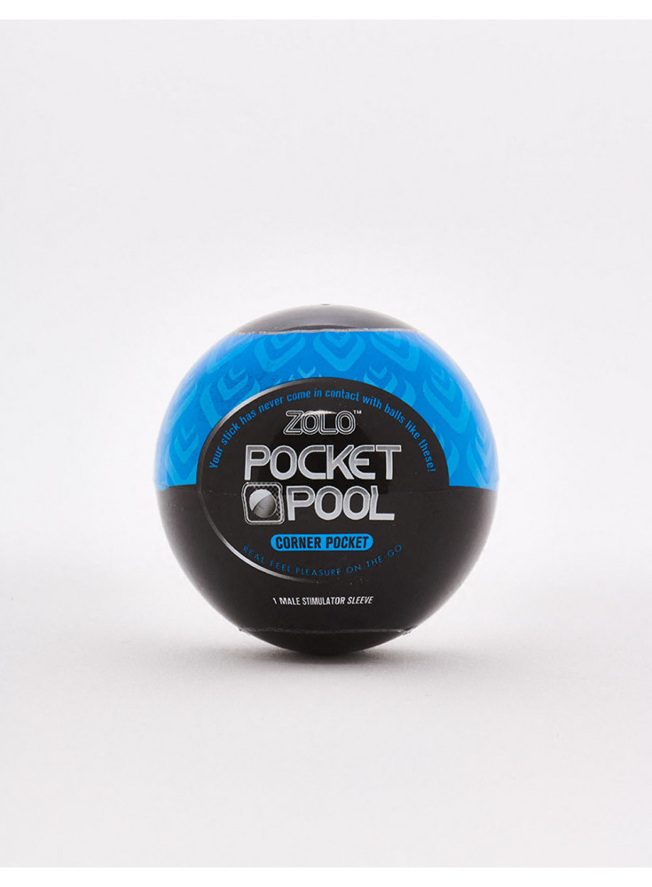 Zolo Masturbator Pocket Pool Corner Pocket packaging