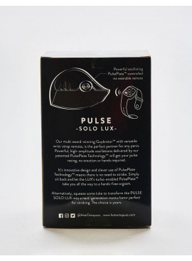 Vibrating Masturbator Pulse solo lux packaging