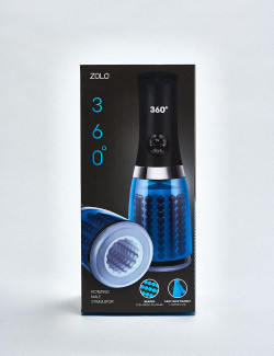 Vibrating Masturbator 360° from Zolo packaging