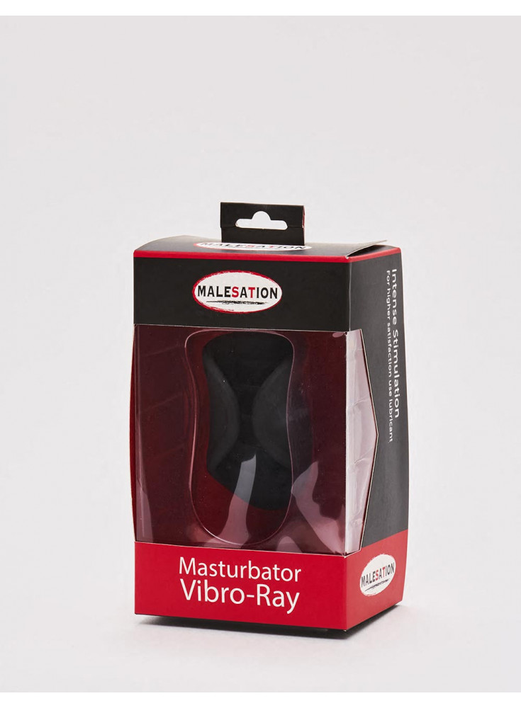 Vibrating Masturbator Vibro Ray from Malesation front packaging