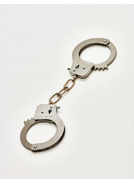 Handcuffs Stainless steel from Easy Toys details