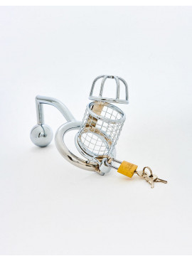 Chastity Cage and Butt Plug from Sinner Gear Unbendable