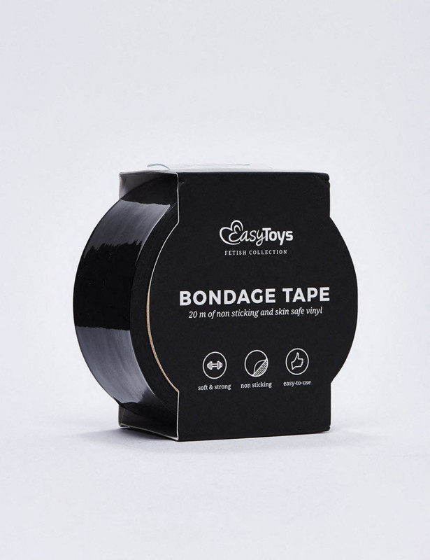Black Bondage Tape packaging Black Bondage Tape packaging